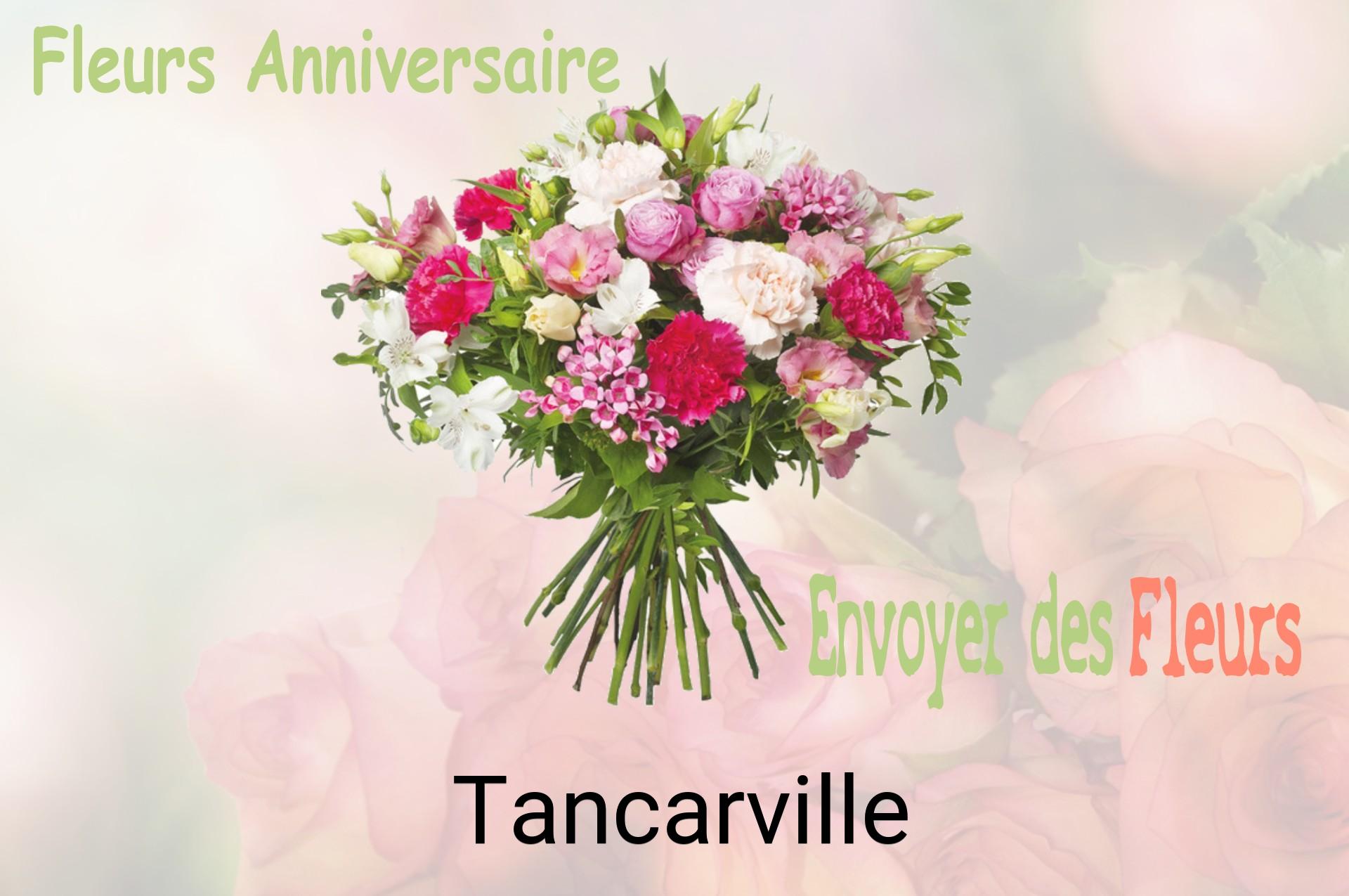 Bouquet de fleurs d’anniversaire livré à Tancarville